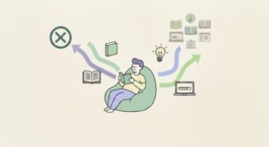 ChatGPTの自動学習を停止するオプトアウト設定をイメージしたイラスト