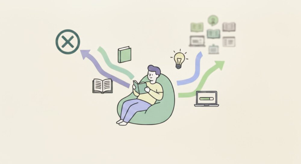 ChatGPTの自動学習を停止するオプトアウト設定をイメージしたイラスト